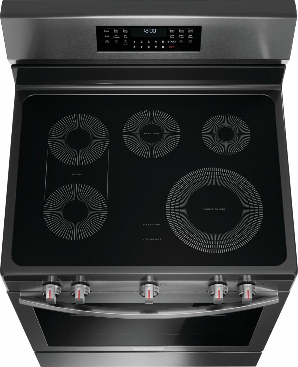 Frigidaire GCRE3060BD Frigidaire Gallery 30" Rear Control Electric Range With Total Convection