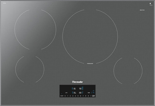 Thermador CIT304TM 30-Inch Masterpiece® Induction Cooktop, Silver Mirror, Frameless