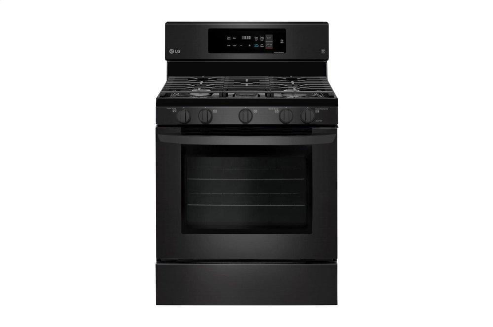 Lg LRG3194BM 5.4 Cu. Ft. Gas Single Oven Range With Fan Convection And Easyclean®