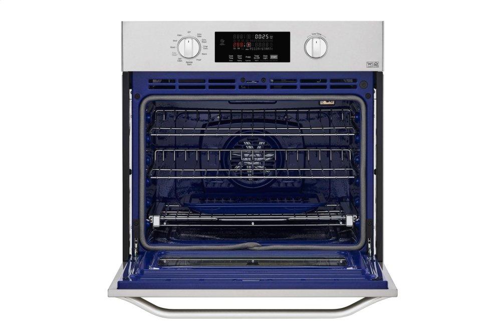 Lg LSWS307ST Lg Studio 4.7 Cu. Ft. Smart Wi-Fi Enabled Single Built-In Wall Oven