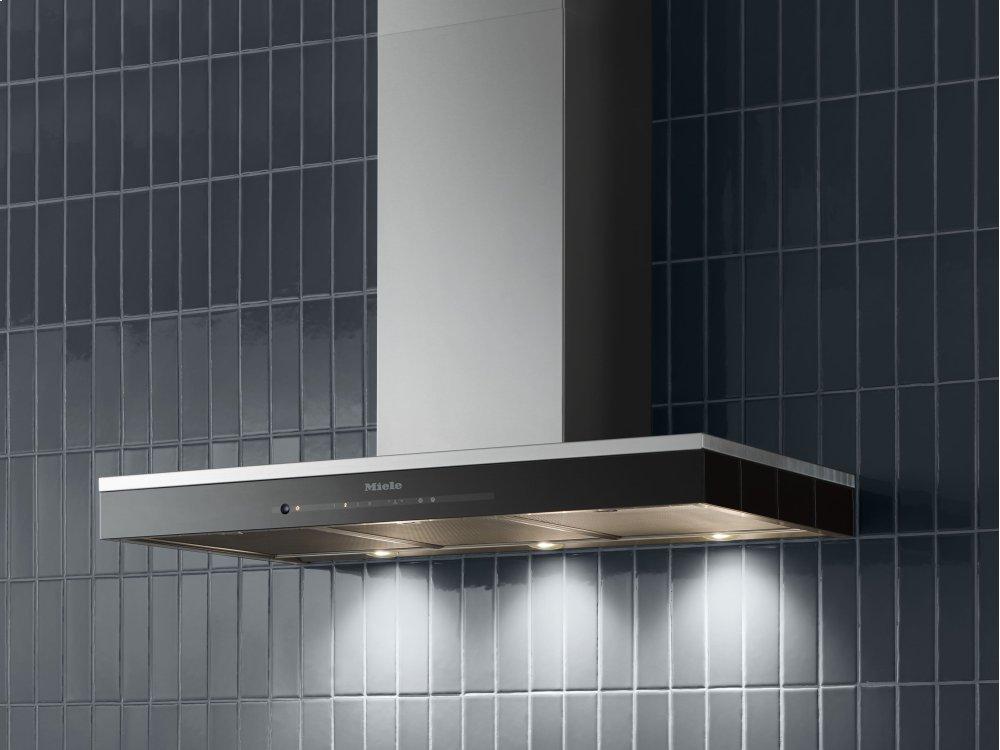 Miele DA6698W STAINLESS STEEL  Puristic Edition 6000 - Wall Ventilation Hood With Energy-Efficient Led Lighting And Touch Controls For Simple Operation.