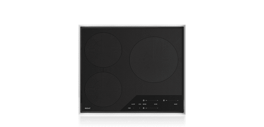 Wolf CI243TFS 24" Transitional Framed Induction Cooktop