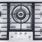 Miele KM2355LP Km 2355 Lp - Gas Cooktop In Maximum Width For The Best Possible Cooking And User Convenience.