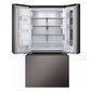 Lg LRYKS3106D 31 Cu. Ft. Smart Standard-Depth Max™ French Door Refrigerator With Four Types Of Ice And Mirror Instaview®