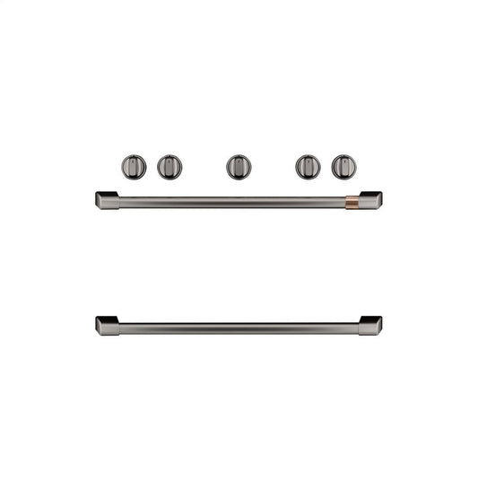 Cafe CXFSGHKPMBT Café Freestanding Gas Knobs And Handles - Brushed Black