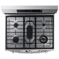 Samsung NX60A6751SS 6.0 Cu. Ft. Smart Freestanding Gas Range With Flex Duo™, Stainless Cooktop & Air Fry In Stainless Steel