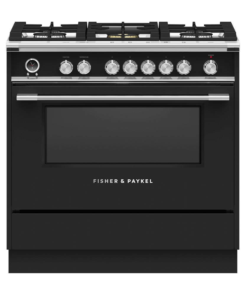 Fisher & Paykel KICKOR36B1 Black Kickstrip For Classic Freestanding Range, 36"