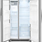 Frigidaire FRSS2623AS Frigidaire 25.6 Cu. Ft. 36'' Standard Depth Side By Side Refrigerator