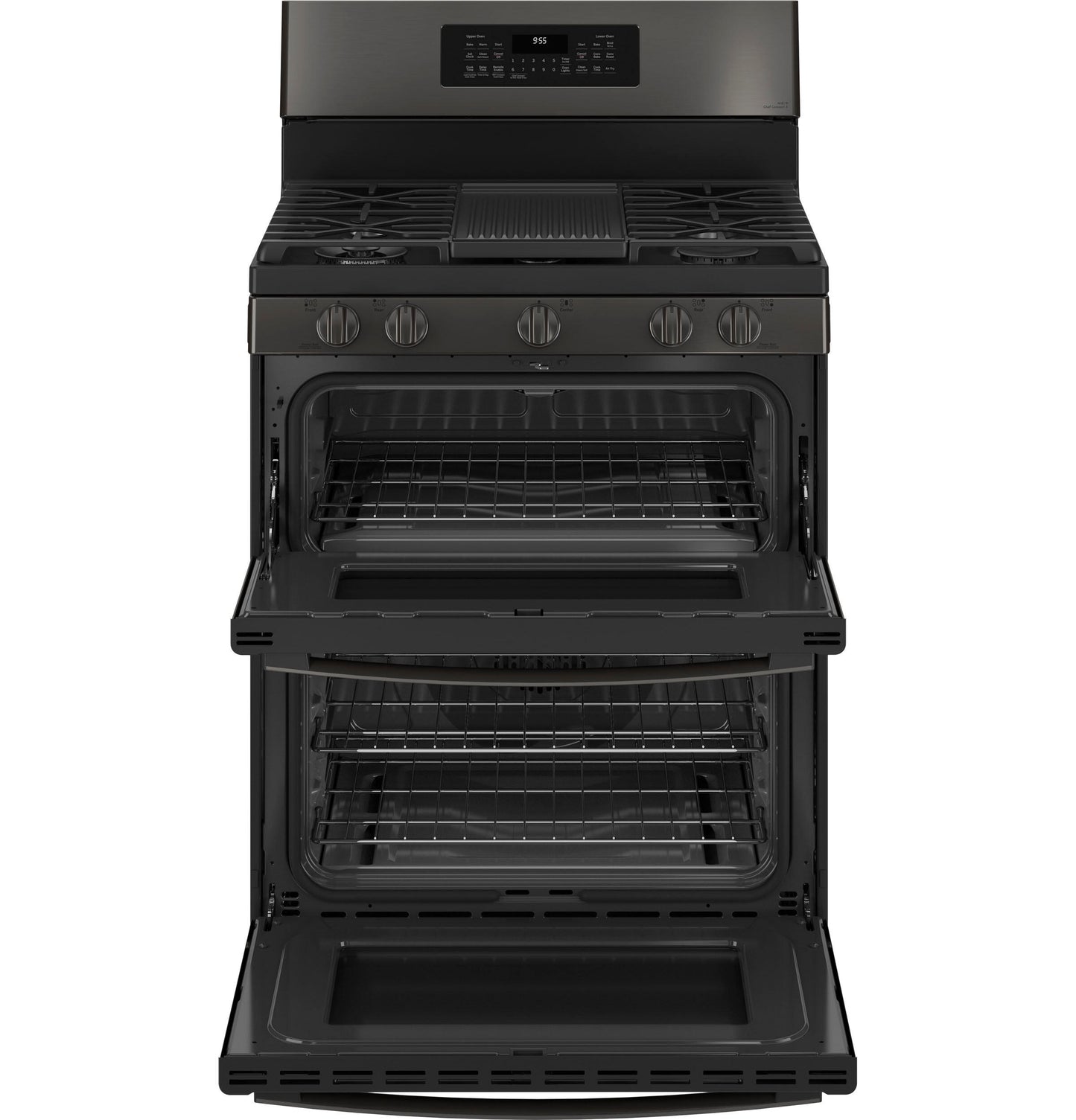 Ge Appliances PGB965BPTS Ge Profile&#8482; 30" Free-Standing Gas Double Oven Convection Range With No Preheat Air Fry