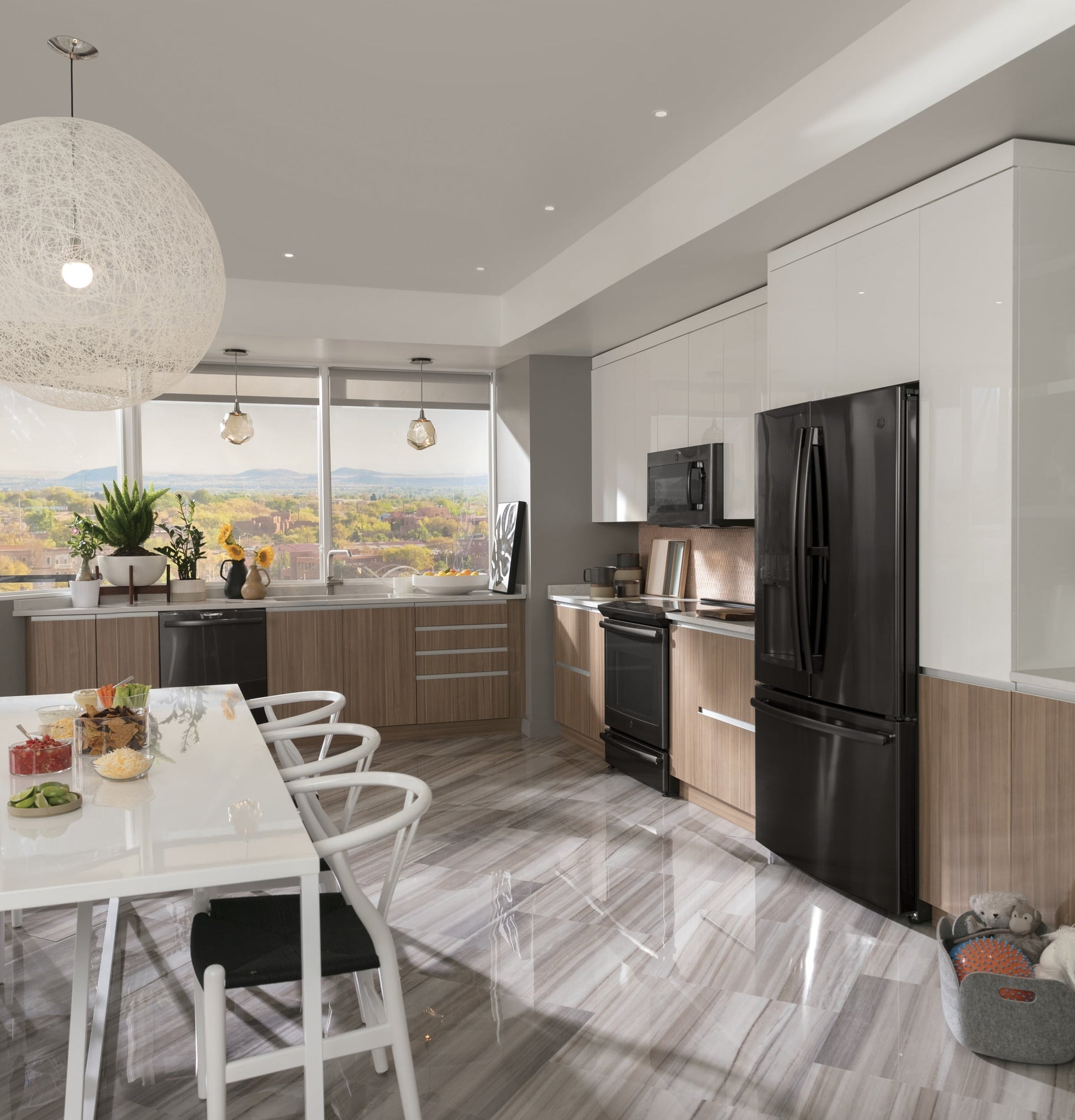 Ge Appliances PVM9179BLTS Ge Profile™ 1.7 Cu. Ft. Convection Over-The-Range Microwave Oven