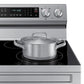 Samsung NE63A6711SS 6.3 Cu. Ft. Smart Freestanding Electric Range With No-Preheat Air Fry, Convection+ & Griddle In Stainless Steel