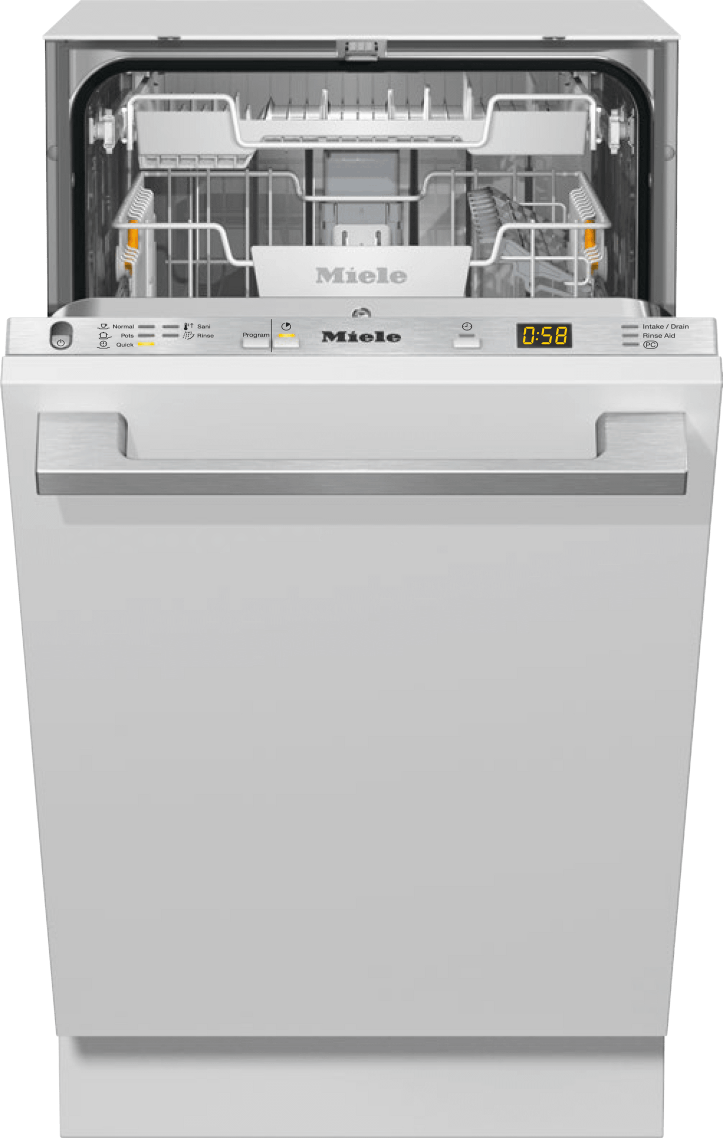 Miele G5482SCVISLSTAINLESSSTEEL G 5482 Scvi Sl - Fully Integrated Dishwasher, 18" (45 Cm) In Tried-And-Tested Miele Quality At An Affordable Entry-Level Price.