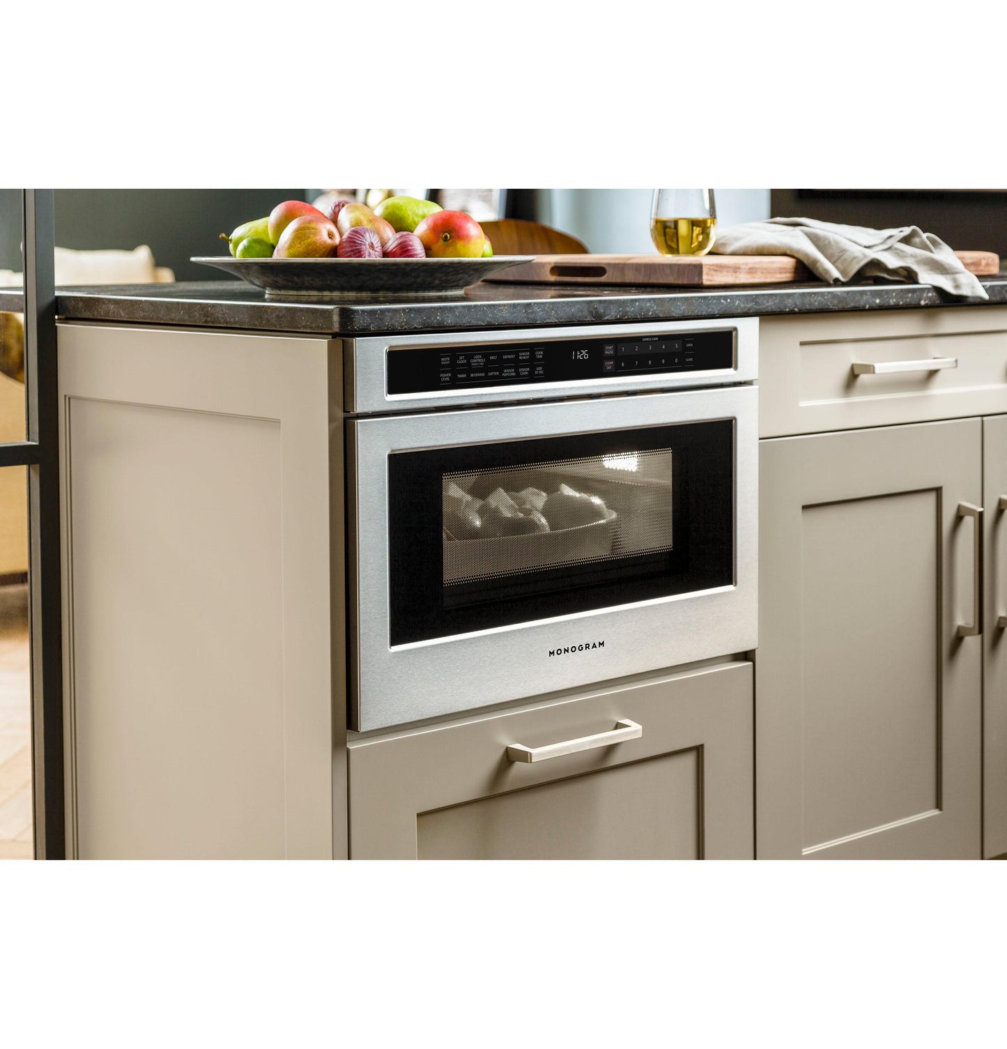 Monogram ZWL1126SRSS Monogram 1.2 Cu. Ft. Drawer Microwave