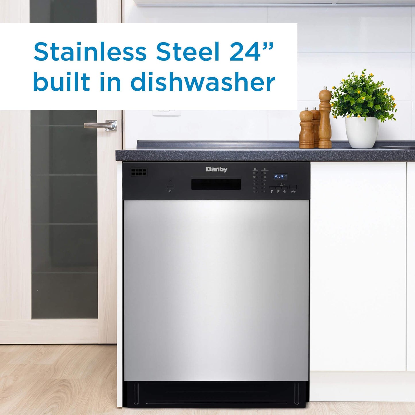 Danby DDW2404EBSS Danby 24" Stainless Full Size Dishwasher