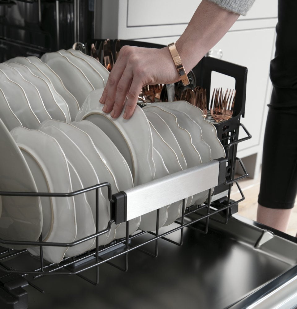 Cafe CDT875P3ND1 Café Smart Stainless Steel Interior Dishwasher With Sanitize And Ultra Wash & Dual Convection Ultra Dry