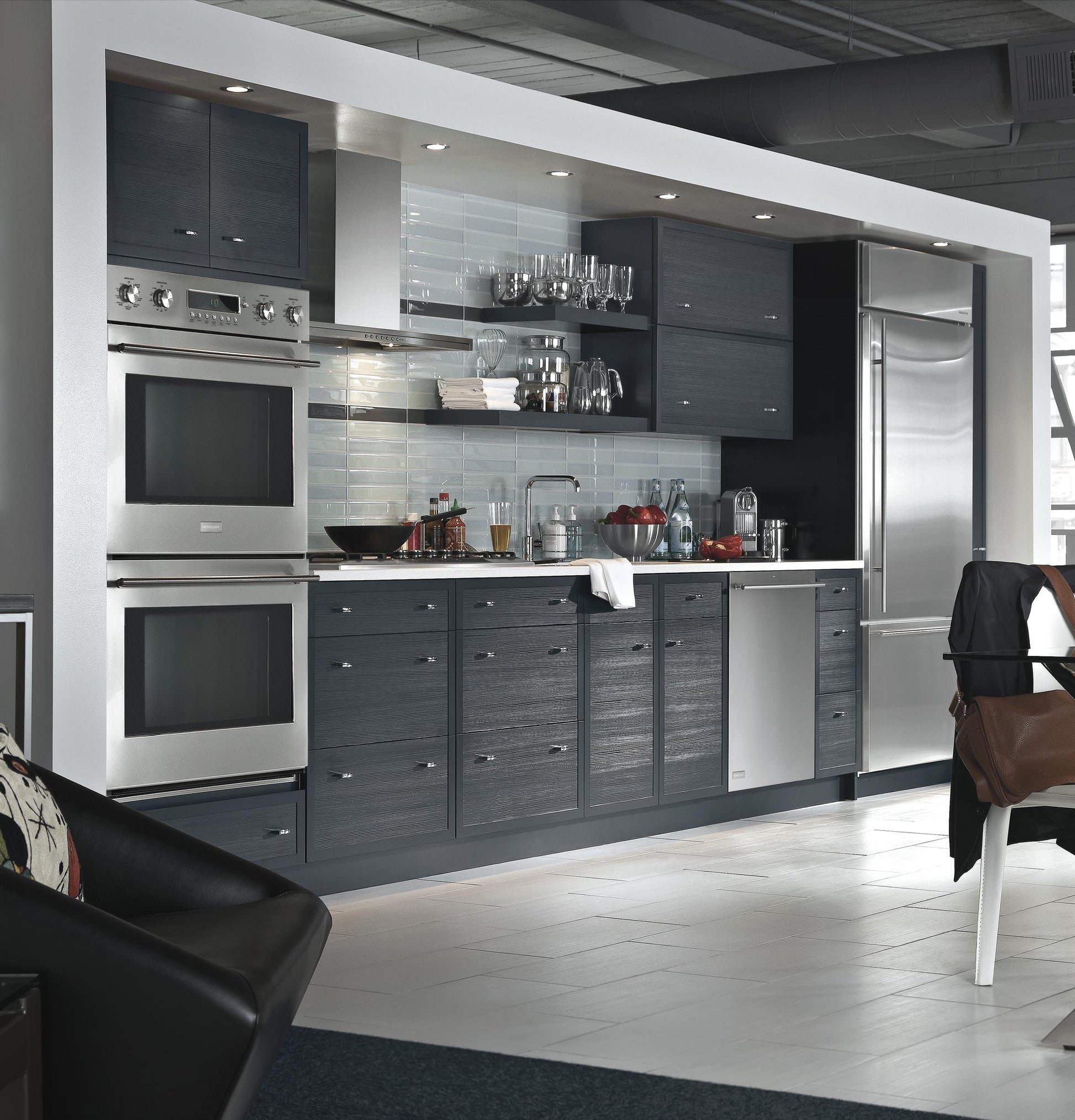 Monogram ZV800SJSS Monogram 36" Slide-Out Hood