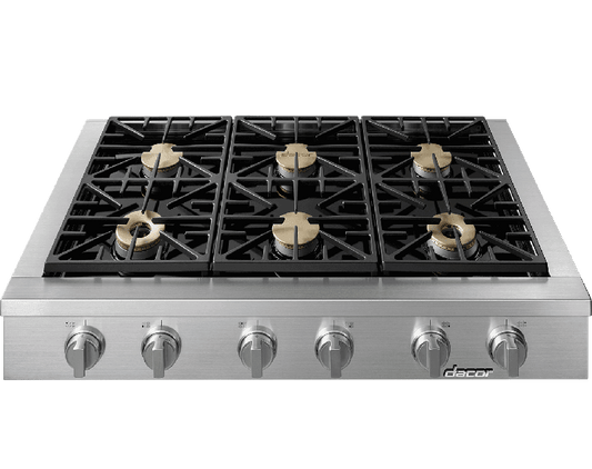 Dacor HRTP486SLP Heritage 48" Rangetop, Liquid Propane