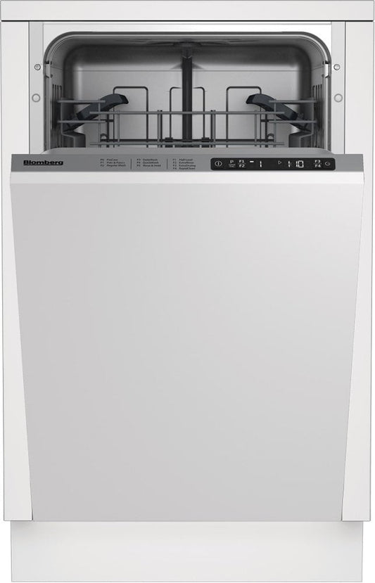 Blomberg Appliances DWS51502FBI 18" Slim Tub, Top Control Dishwasher