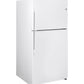 Ge Appliances GTE21GTHWW Ge® Energy Star® 21.1 Cu. Ft. Top-Freezer Refrigerator