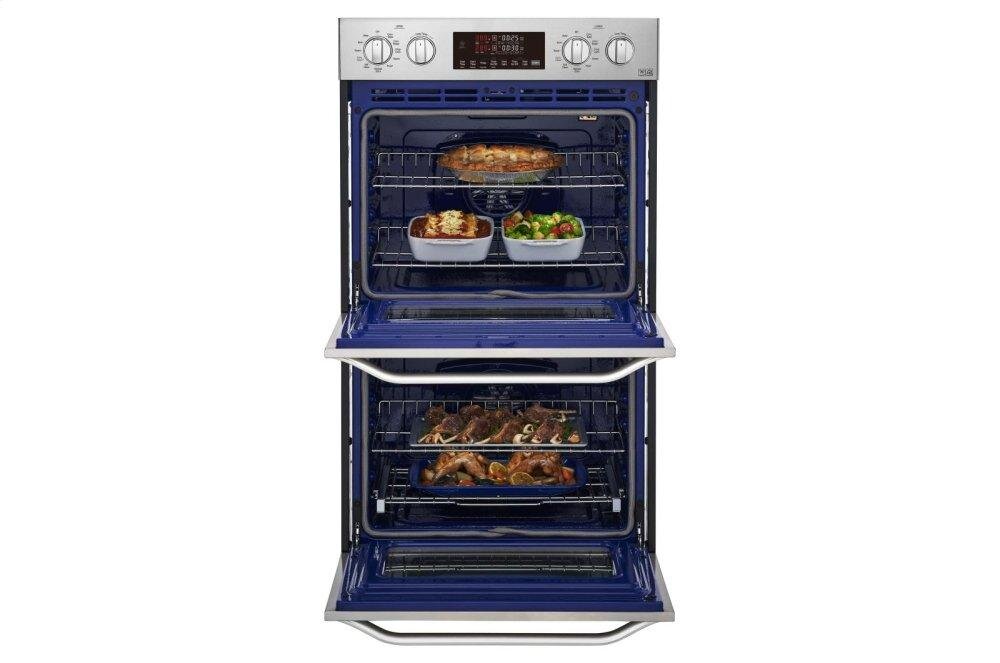 Lg LSWD307ST Lg Studio 4.7 Cu. Ft. Smart Wi-Fi Enabled Double Built-In Wall Oven