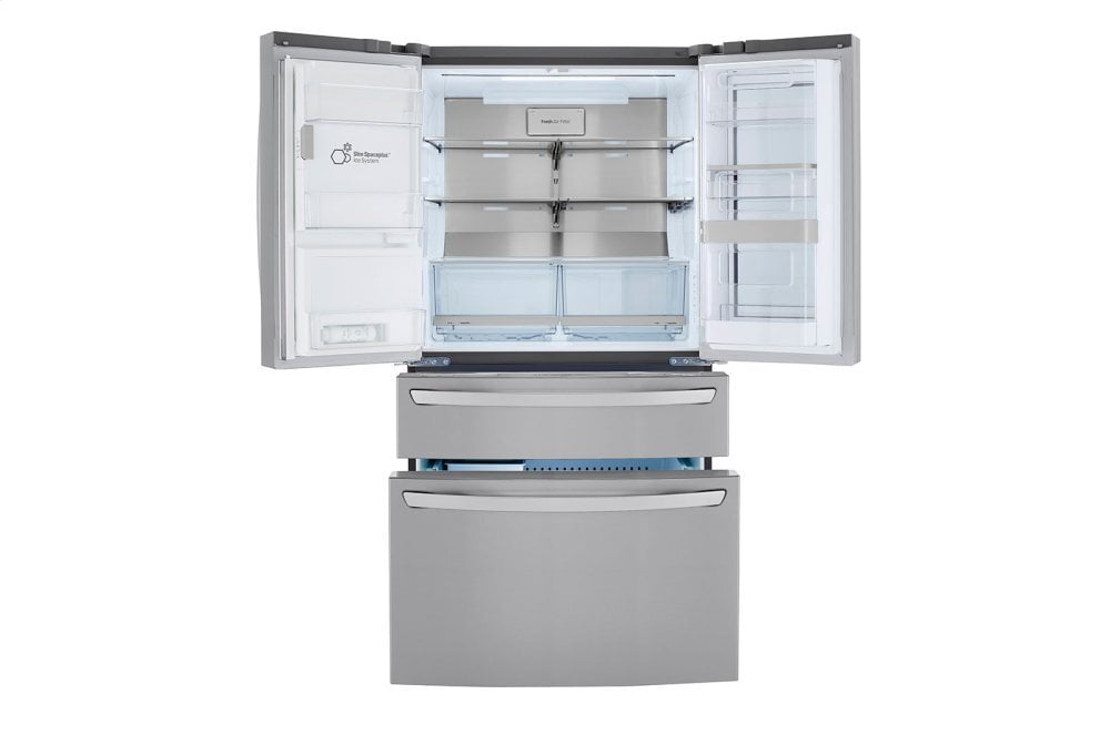 Lg LRMVS3006S Glass Door Freestanding Refrigerator | Town Appliance