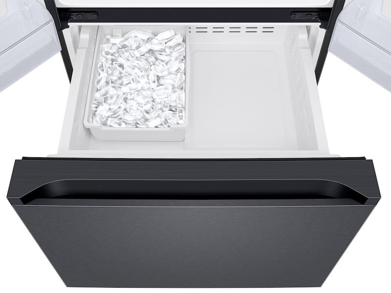 Samsung RF22A4121SG 22 Cu. Ft. Smart 3-Door French Door Refrigerator In Black Stainless Steel