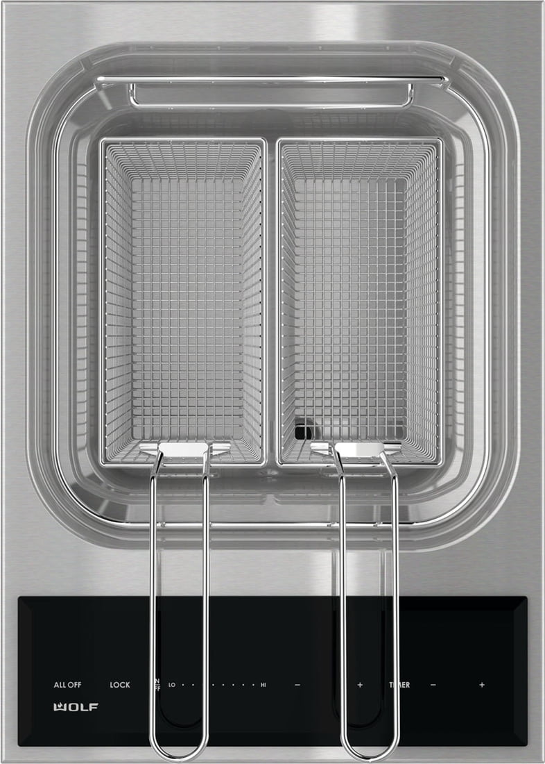 Wolf FM15TFS 15" Transitional Fryer Module