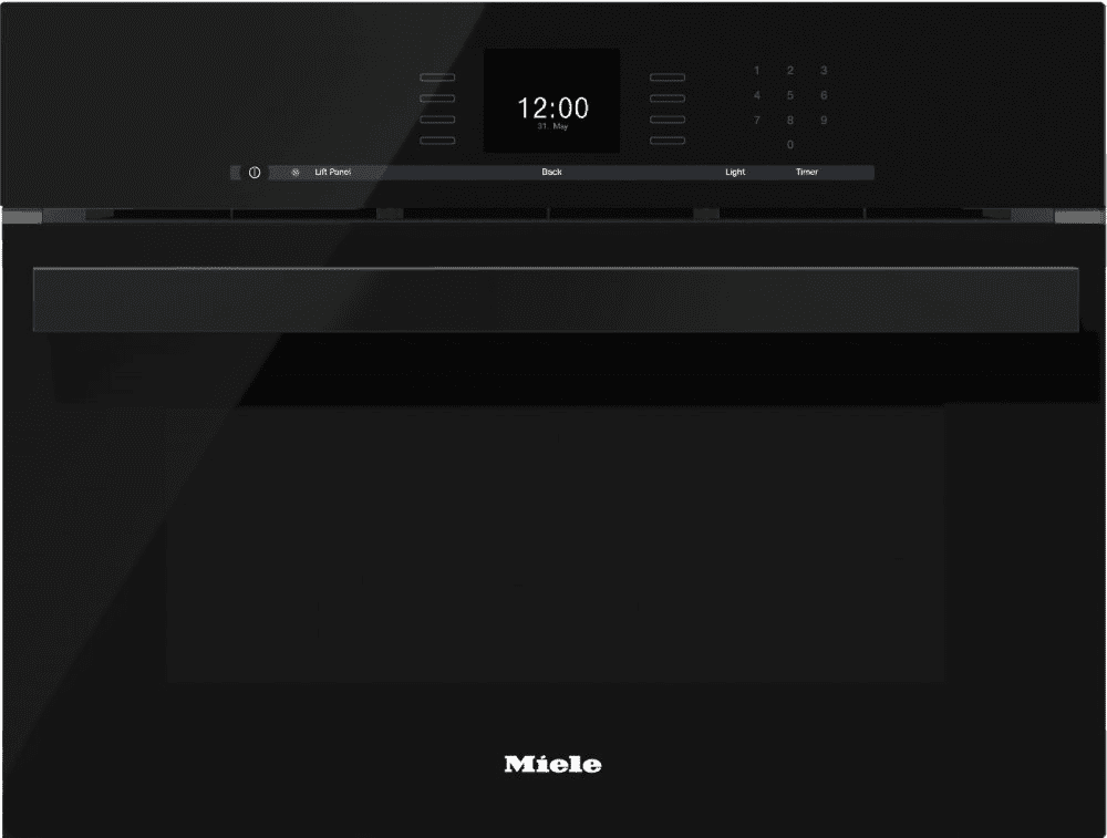 Miele DGC66001 Black- Steam Oven With Full-Fledged Oven Function And Xl Cavity Combines Two Cooking Techniques - Steam And Convection.