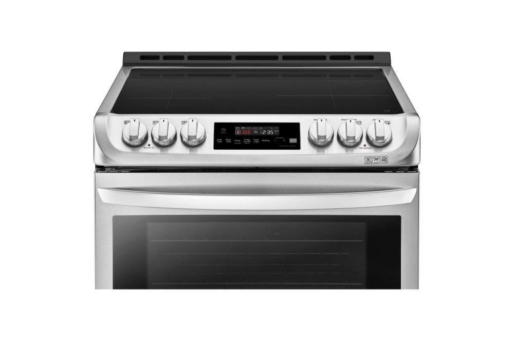 Lg LSE4616ST 6.3 Cu. Ft. Smart Wi-Fi Enabled Induction Slide-In Range With Probake Convection® And Easyclean®