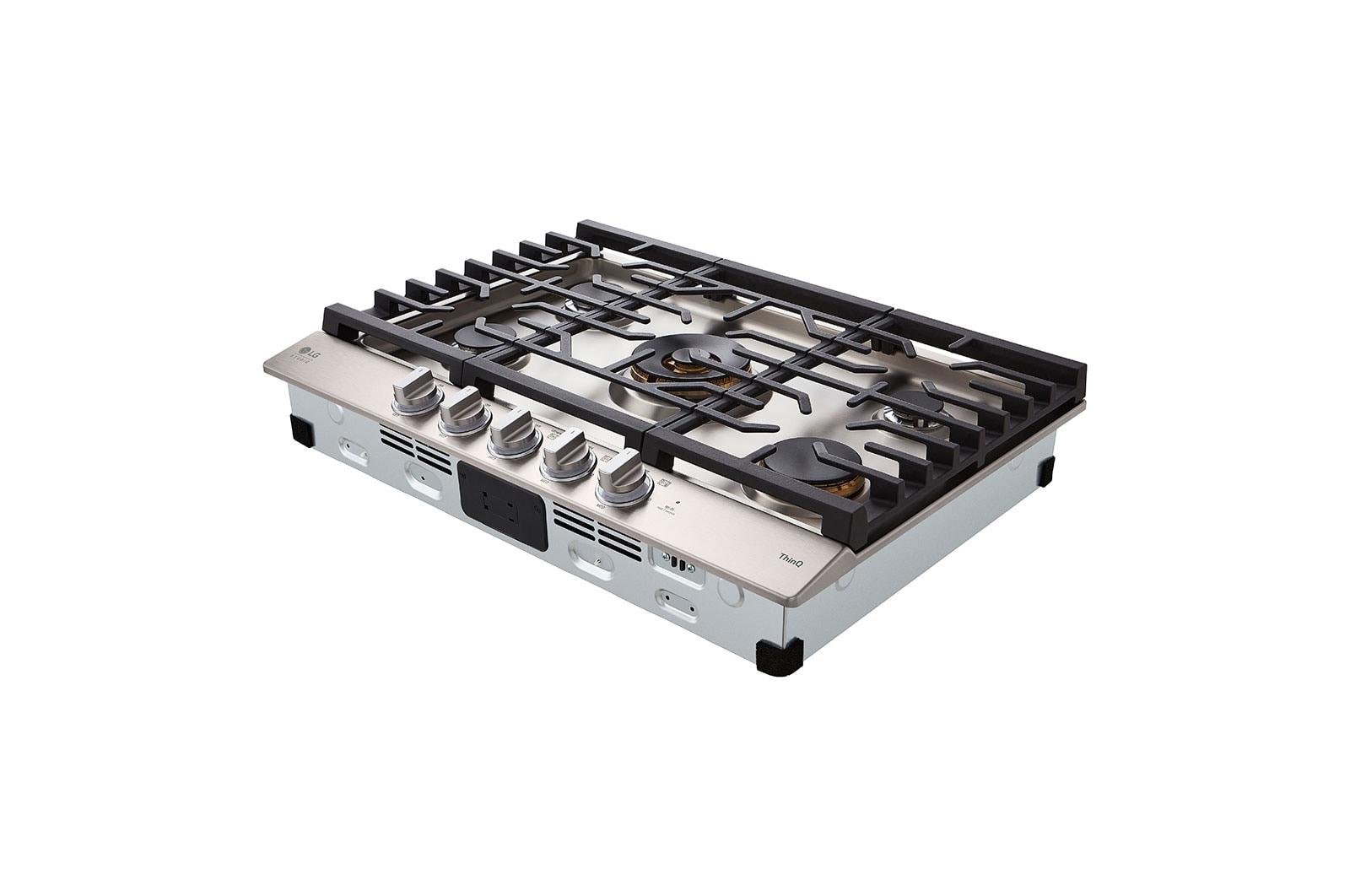 Lg CBGS3028S Lg Studio 30" Ultraheat™ Gas Cooktop With Easyclean®