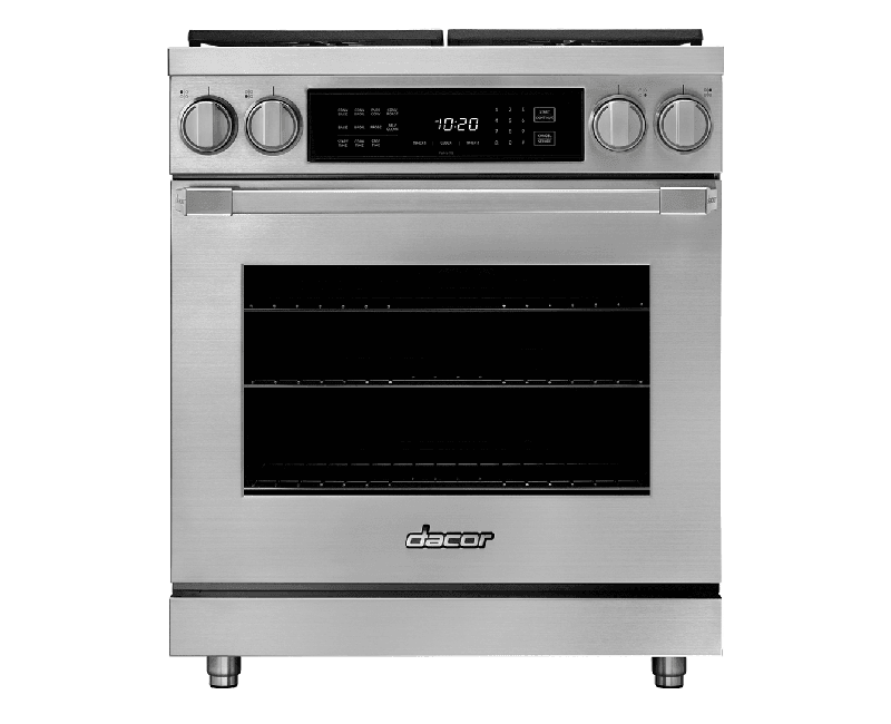 Dacor HDPR30CNGH 30" Dual Fuel Pro Range, Dacormatch Natural Gas/High Altitude