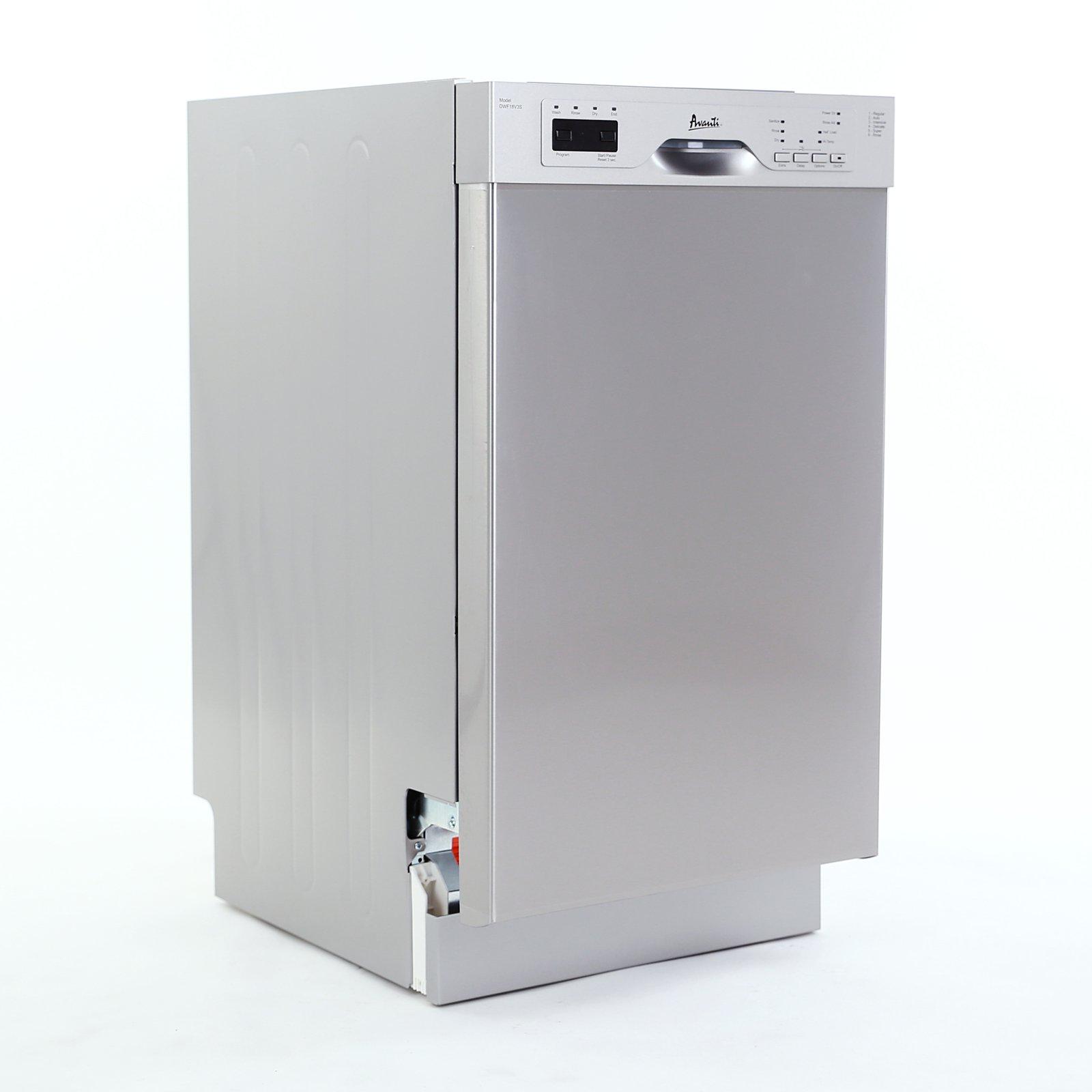 Avanti DWF18V3S 18" Built In Dishwasher