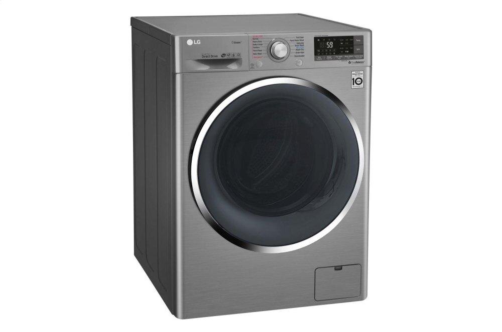 Lg WM3499HVA 2.3 Cu.Ft. Smart Wi-Fi Enabled Compact All-In-One Washer/Dryer