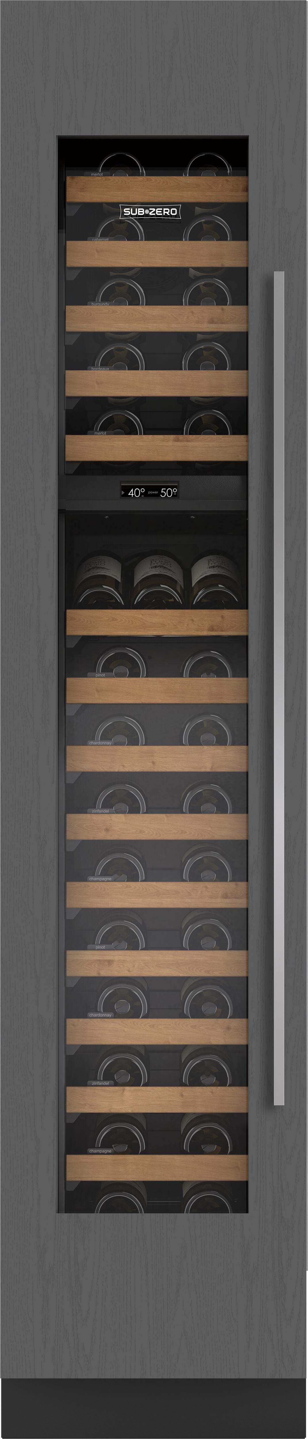 Sub-Zero DEC1850WL 18" Designer Wine Storage - Panel Ready