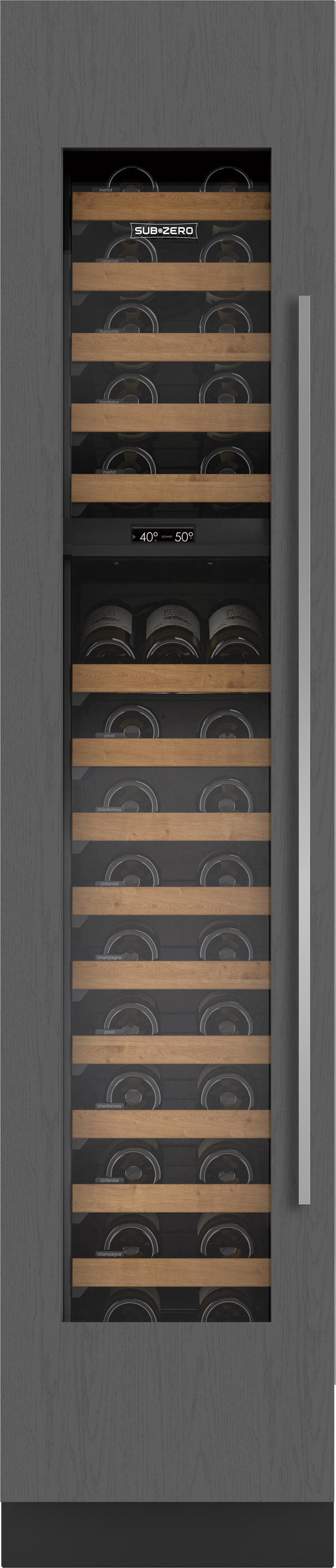 Sub-Zero DEC1850WL 18" Designer Wine Storage - Panel Ready