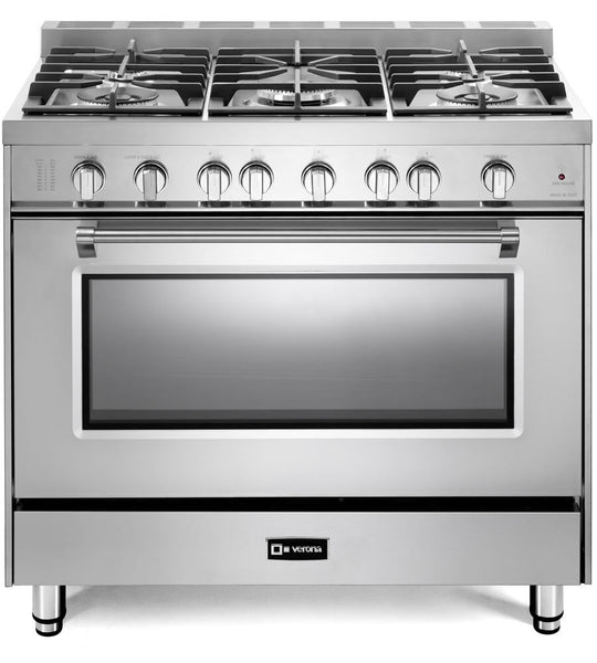 Verona VPFSGG365SS Stainless Steel 36" Prestige Gas Range
