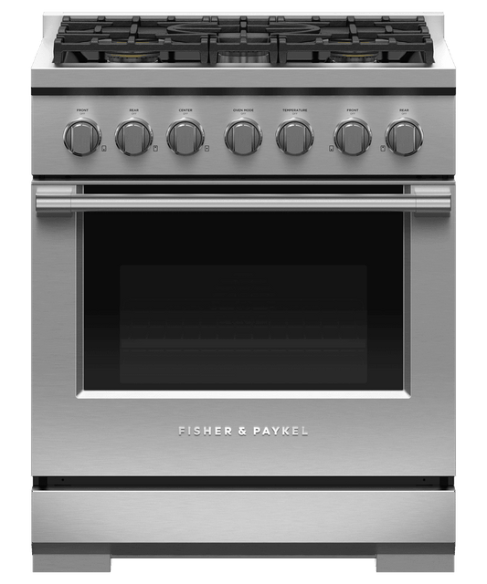 Fisher & Paykel RGV3305N Gas Range, 30", 5 Burners