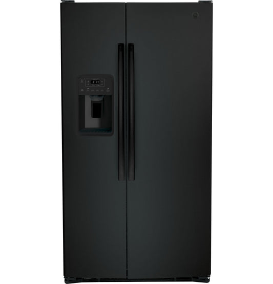 Ge Appliances GSS25GGPBB Ge® 25.3 Cu. Ft. Side-By-Side Refrigerator