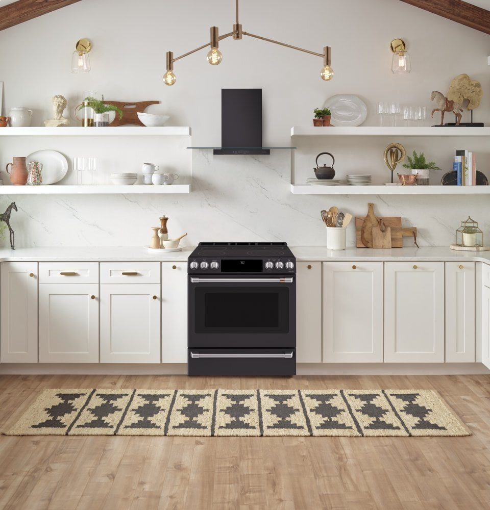 Cafe CES700P3MD1 Café 30" Smart Slide-In, Front-Control, Radiant And Convection Range