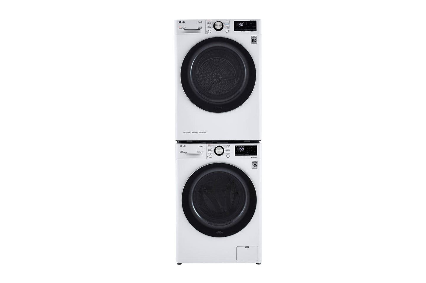 Lg WM1455HWA 2.4 Cu.Ft. Smart Wi-Fi Enabled Compact Front Load Washer With Built-In Intelligence