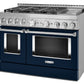 Kitchenaid KFGC558JIB Kitchenaid® 48'' Smart Commercial-Style Gas Range With Griddle - Ink Blue
