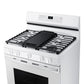 Samsung NX60A6511SW 6.0 Cu. Ft. Smart Freestanding Gas Range With Integrated Griddle In White