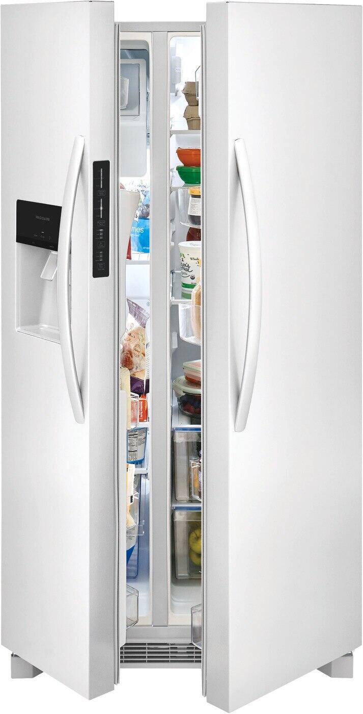 Frigidaire FRSS2623AW Frigidaire 25.6 Cu. Ft. 36'' Standard Depth Side By Side Refrigerator