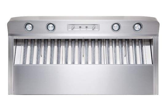 Best Range Hoods UP27M48SB Up27 - 48" Stainless Steel Pro-Style Range Hood With Internal/External Blower Options, 300 To 1650 Max Cfm