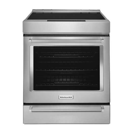 Kitchenaid KSIS730PSS 30-Inch 4-Element Induction Slide-In Convection Range With Air Fry
