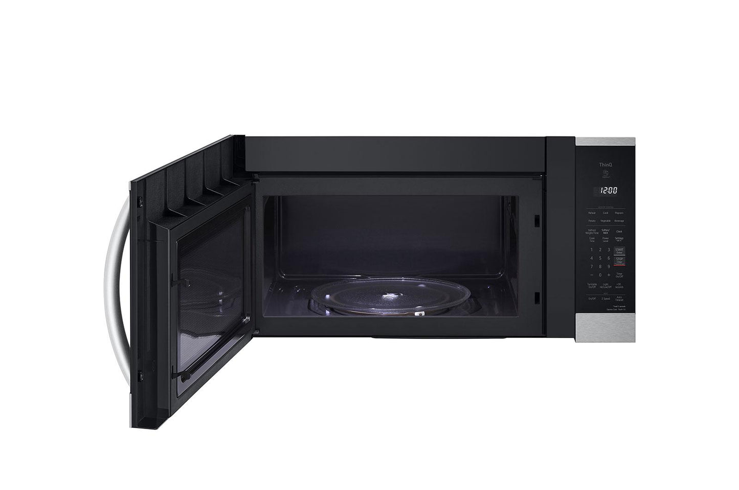 Lg MVEM1825F 1.8 Cu. Ft. Over-The-Range Microwave Oven With Easyclean®