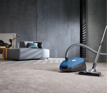 Miele CLASSICC1TURBOTEAMPOWERLINESBAN0TECHBLUE Classic C1 Turbo Team Powerline - Sban0 - Canister Vacuum Cleaners With Turbo Brush For Hard Floor And Low, Medium-Pile Carpeting.