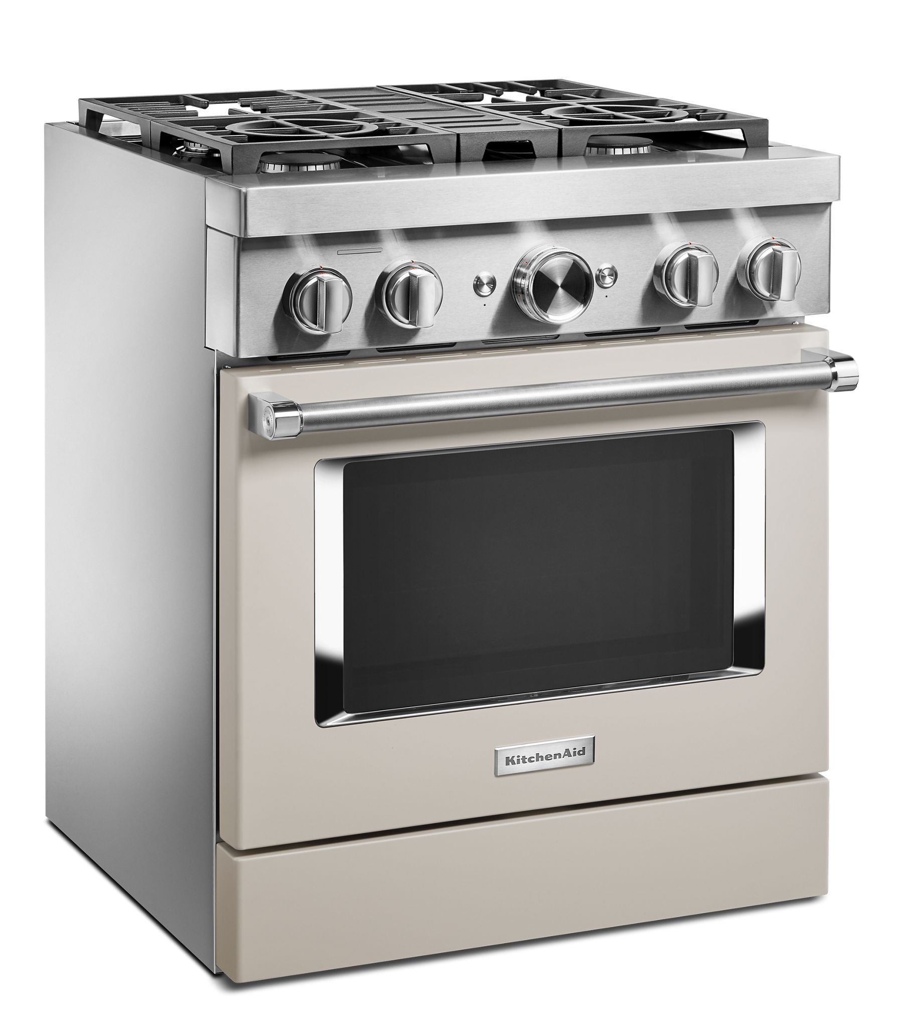 Kitchenaid KFDC500JMH Kitchenaid® 30'' Smart Commercial-Style Dual Fuel Range With 4 Burners - Milkshake