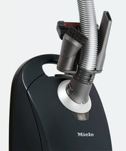 Miele COMPACTC1TURBOTEAMPOWERLINESCAE0OBSIDIANBLACK Compact C1 Turbo Team Powerline - Scae0 - Canister Vacuum Cleaners With Turbo Brush For Hard Floor And Low, Medium-Pile Carpeting.