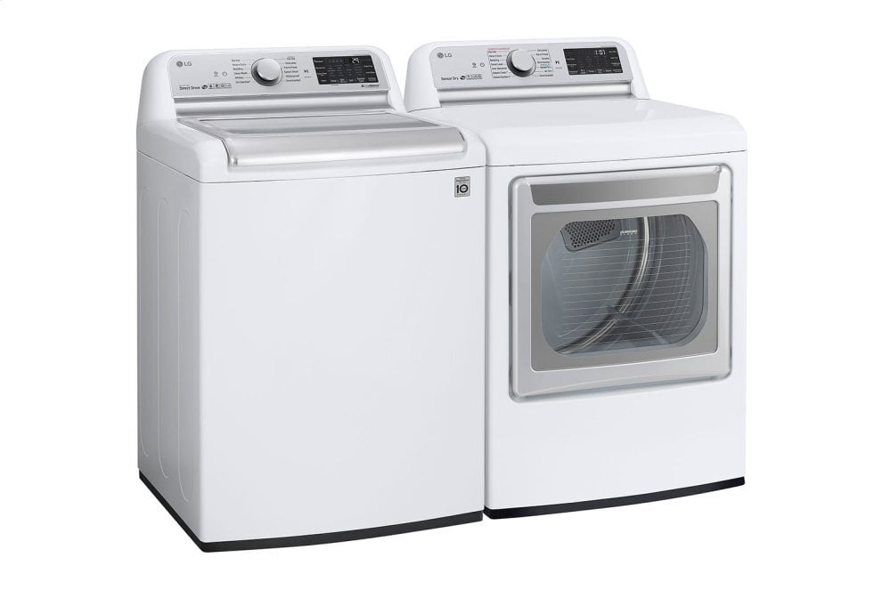 Lg DLGX7801WE 7.3 Cu.Ft. Smart Wi-Fi Enabled Gas Dryer With Turbosteam™
